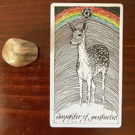 Card of the Day: Daughter of Pentacles