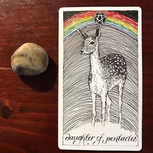 Card of the Day: Daughter of Pentacles