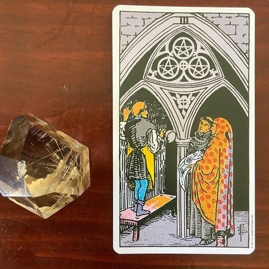 Card of the Day: Three of Pentacles